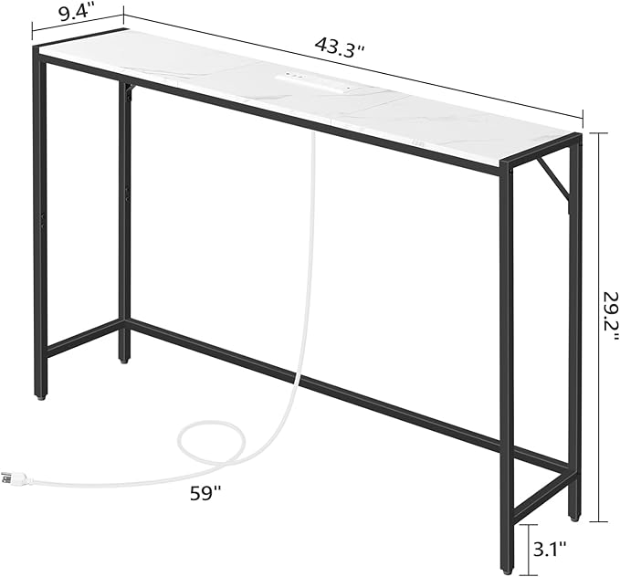 Narrow Console Table