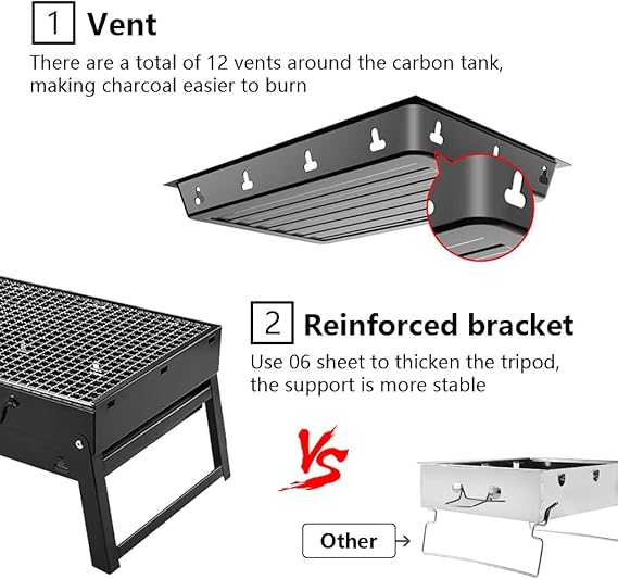 Portable Charcoal Grill