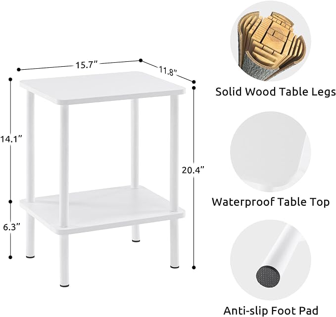 2 Tier End Table