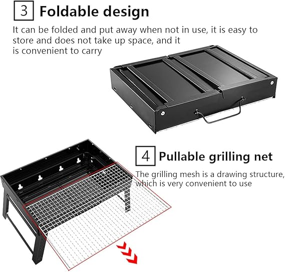 Portable Charcoal Grill