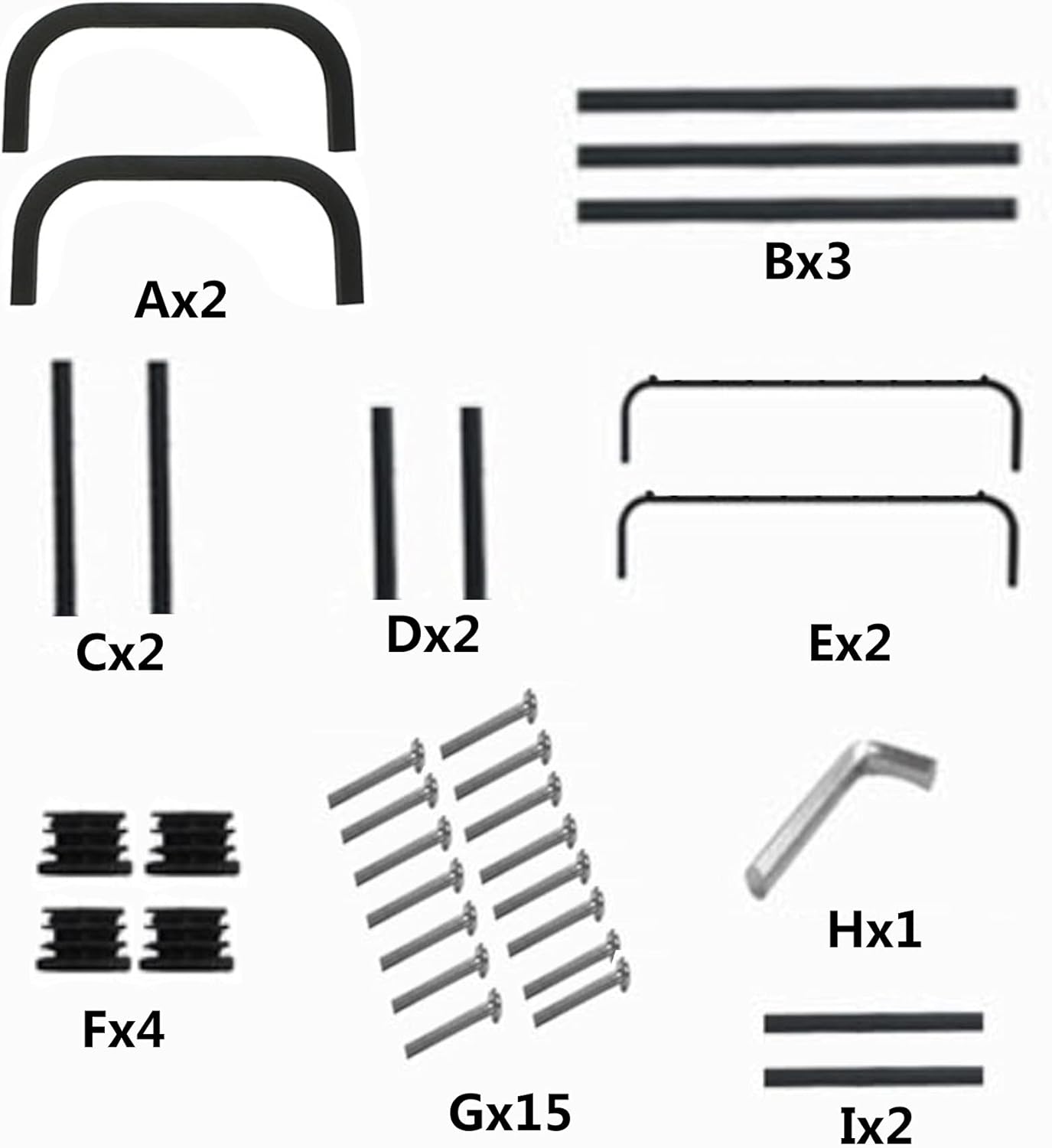 Freestanding Double Clothes Rack