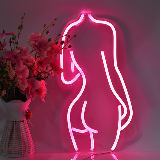 Lady Neon Sign