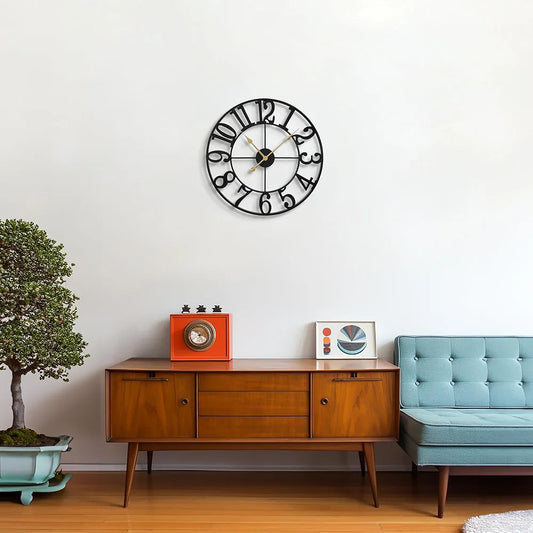 60cm Modern Metal Wall clock