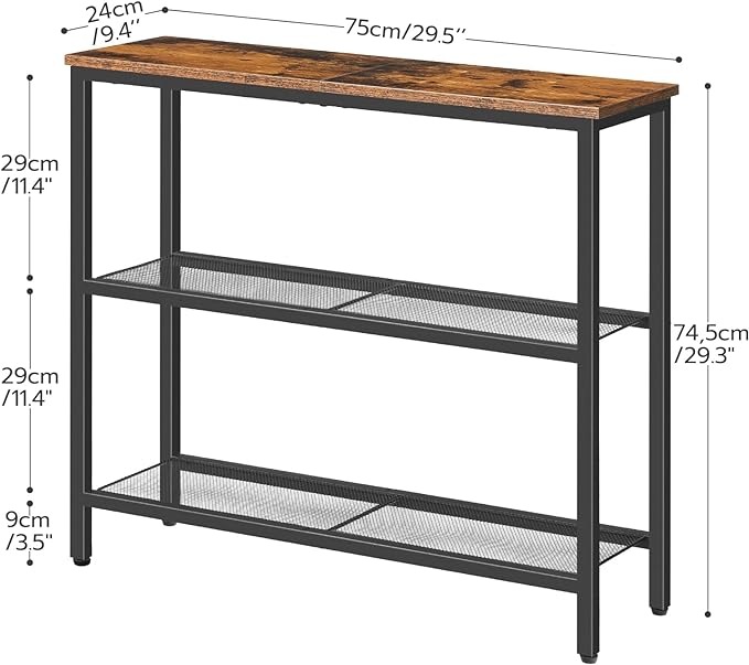 3-Tier Console Table