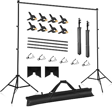 10x7ft Adjustable Photography Kit