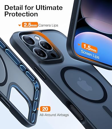 Magnetic & Shockproof Case For Iphone 16 Pro Max