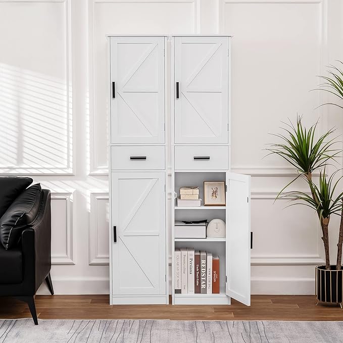 Bathroom Tall Storage Cabinet