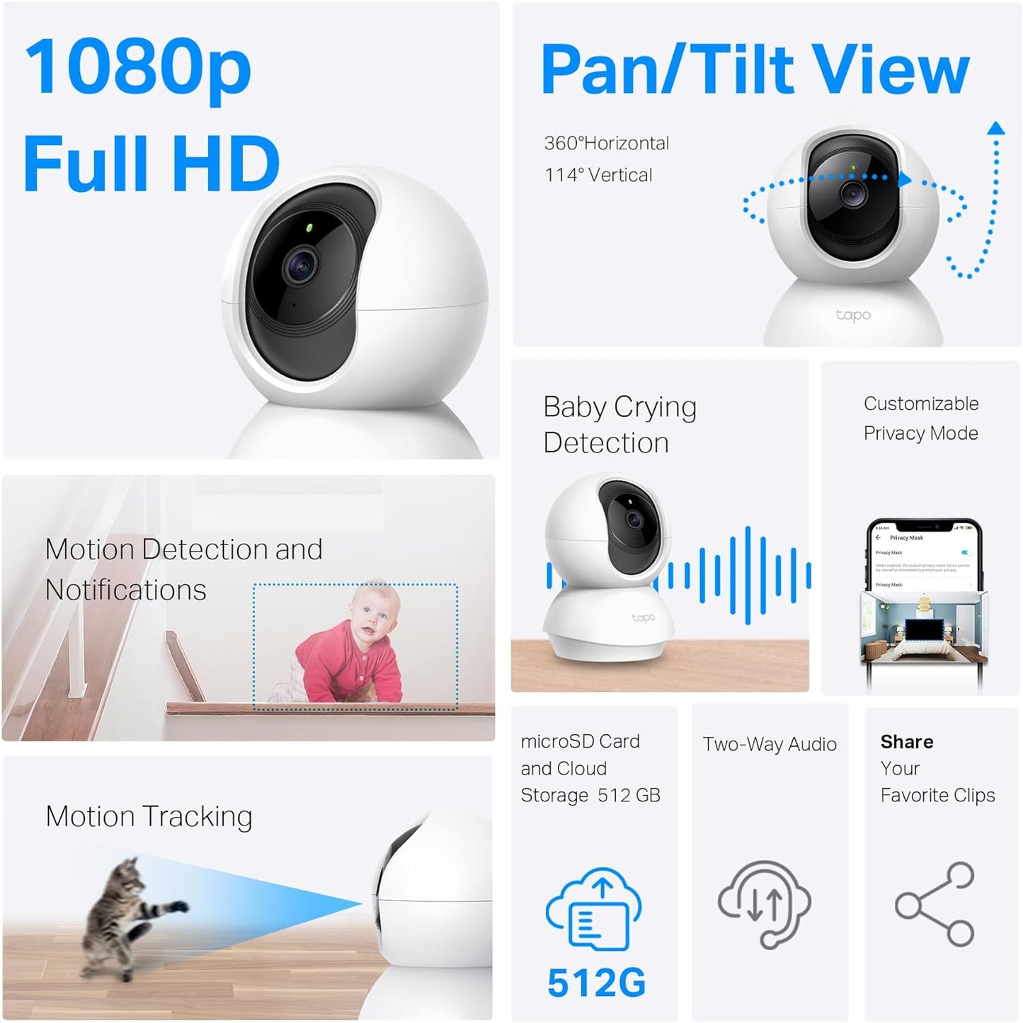 1080p Full HD WiFi Camera