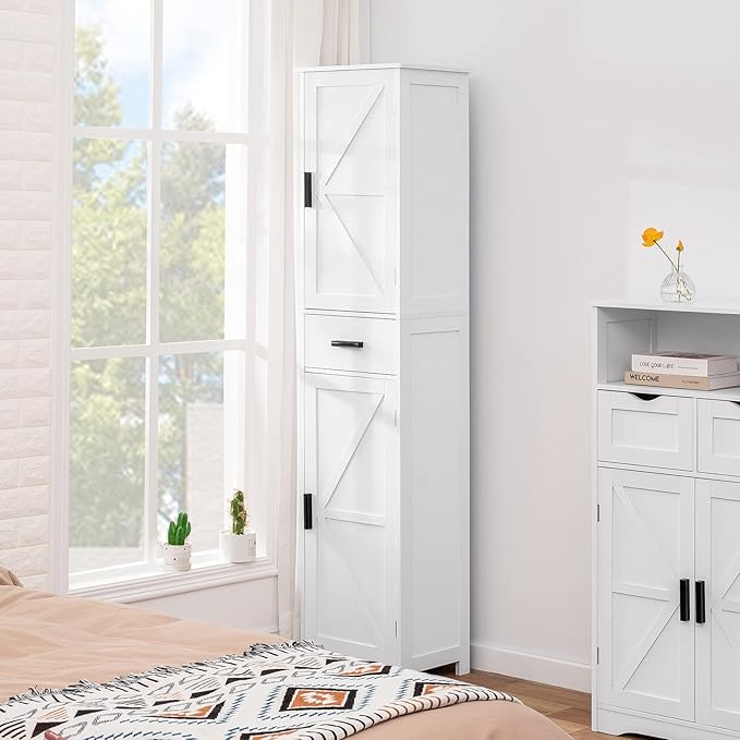 Bathroom Tall Storage Cabinet