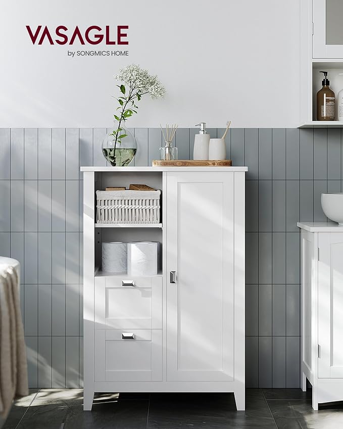 Bathroom Floor Storage Cabinet