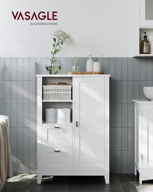 Bathroom Floor Storage Cabinet