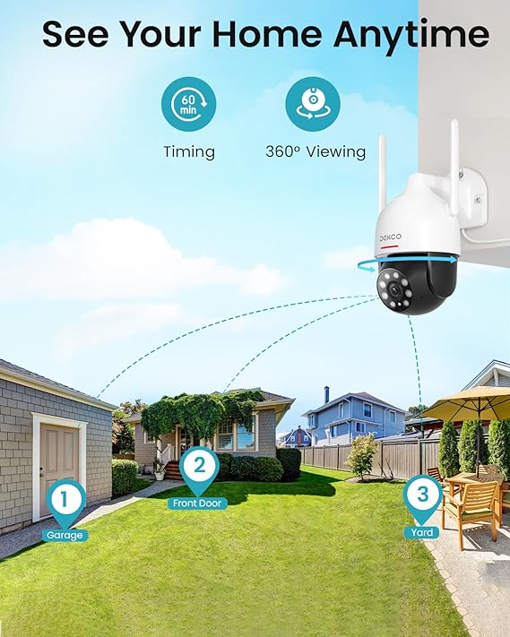 2K HD Outdoor Security Camera