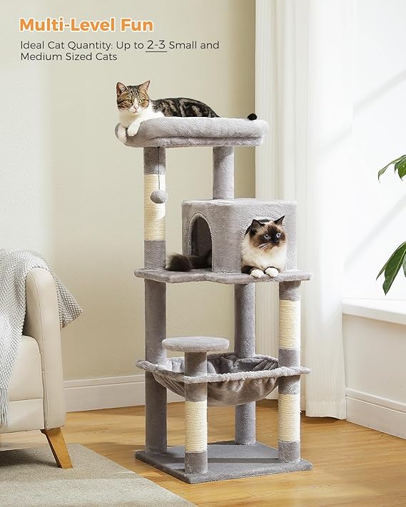 45.7" Multi-Level Cat Tower