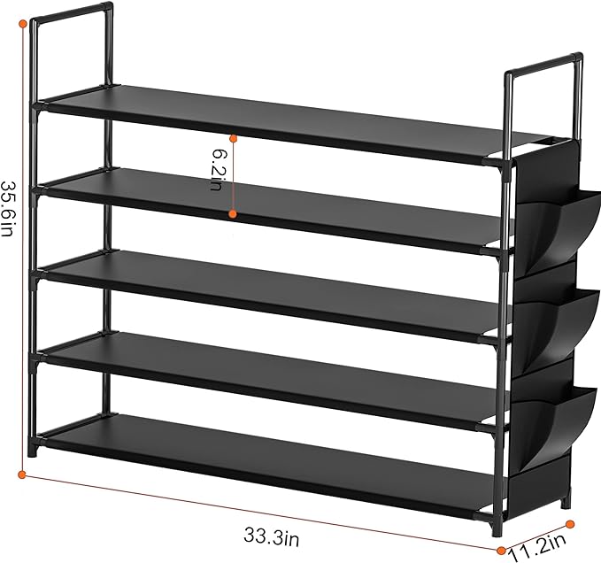 5 Tier Shoe Rack