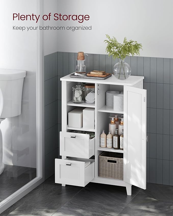 Bathroom Floor Storage Cabinet