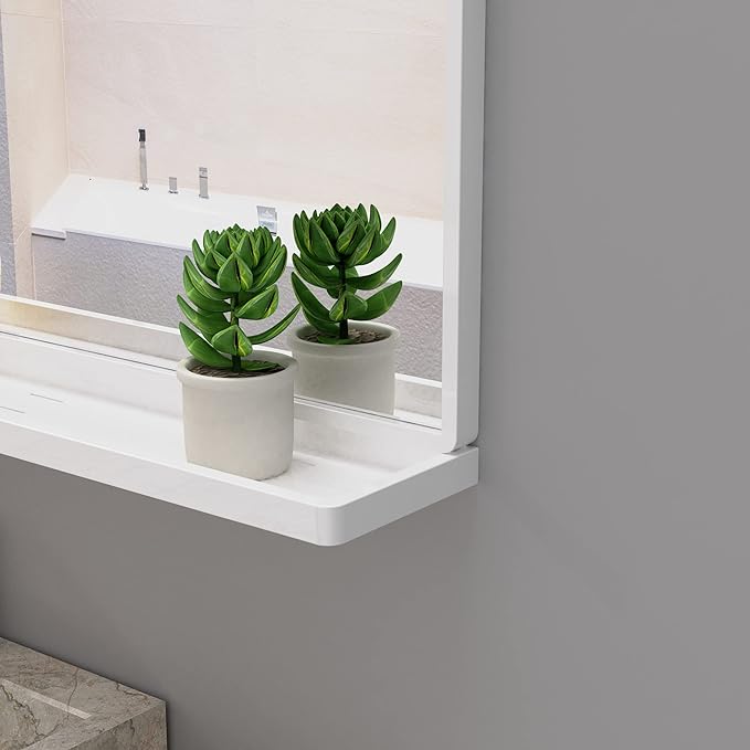 Bathroom Wall Mirror with Shelf