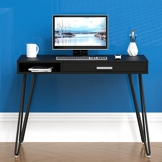 Modern Black Computer Desk
