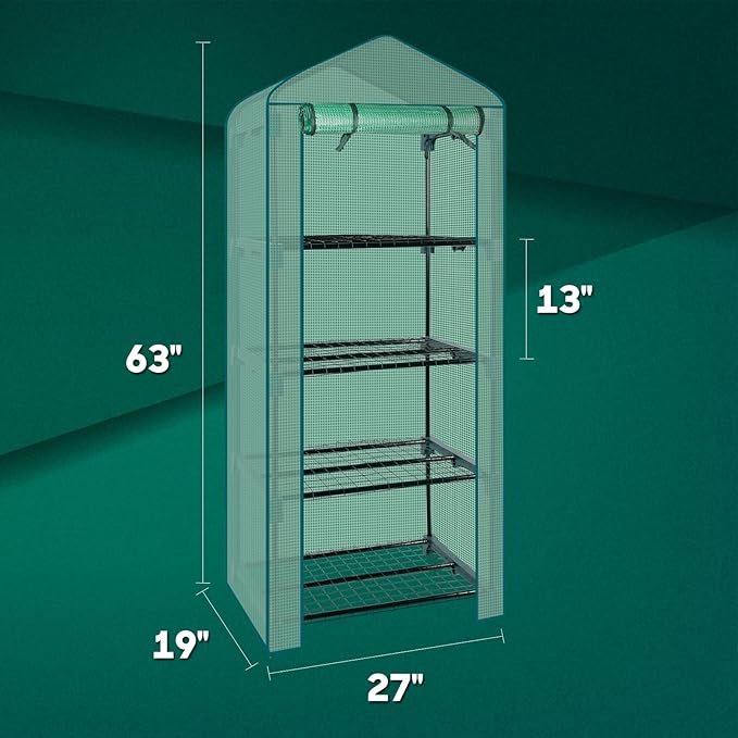 4-Tier Mini Greenhouse