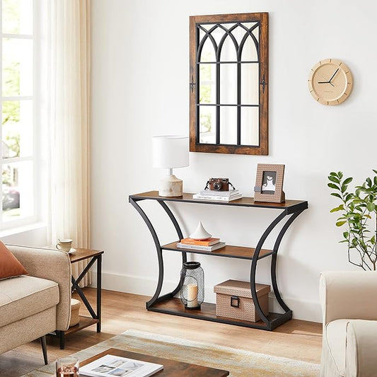 Console Table with Curved Frame