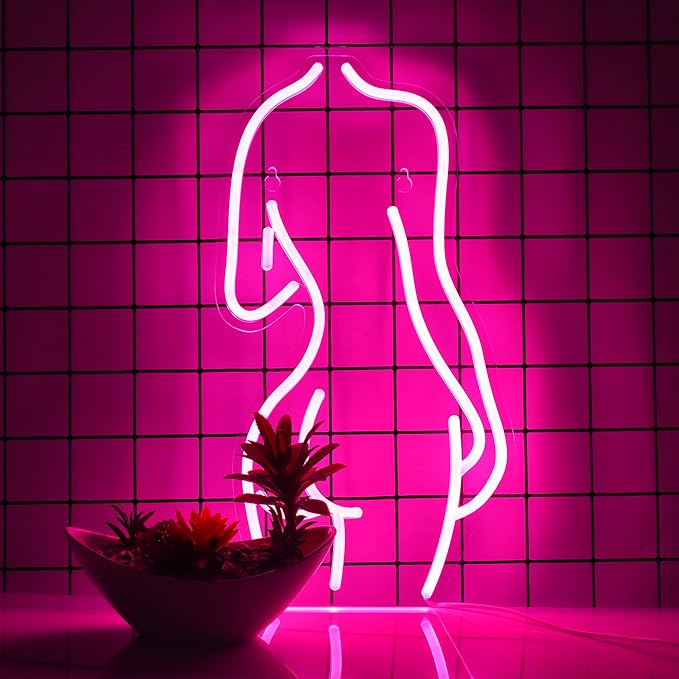 Lady Neon Sign