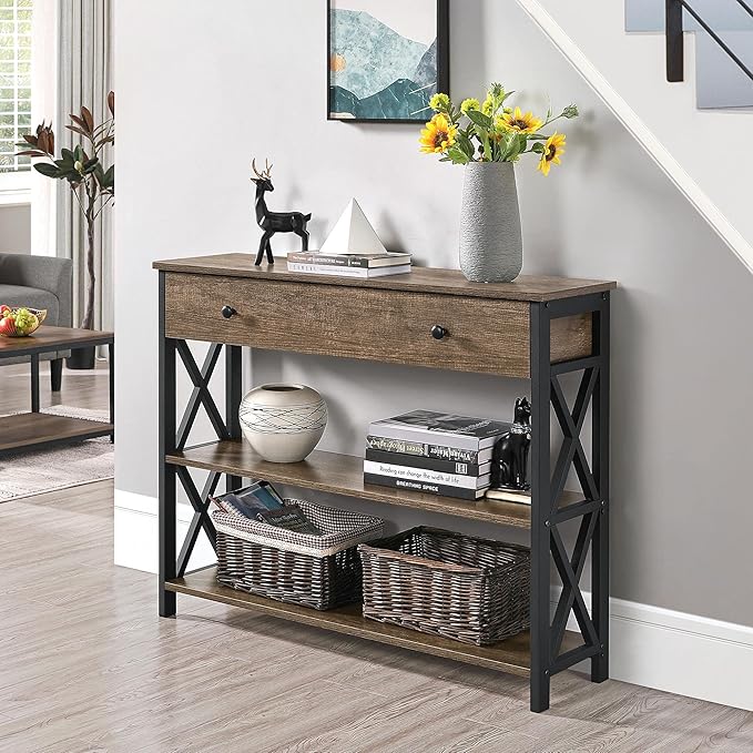 Console Table with Drawer