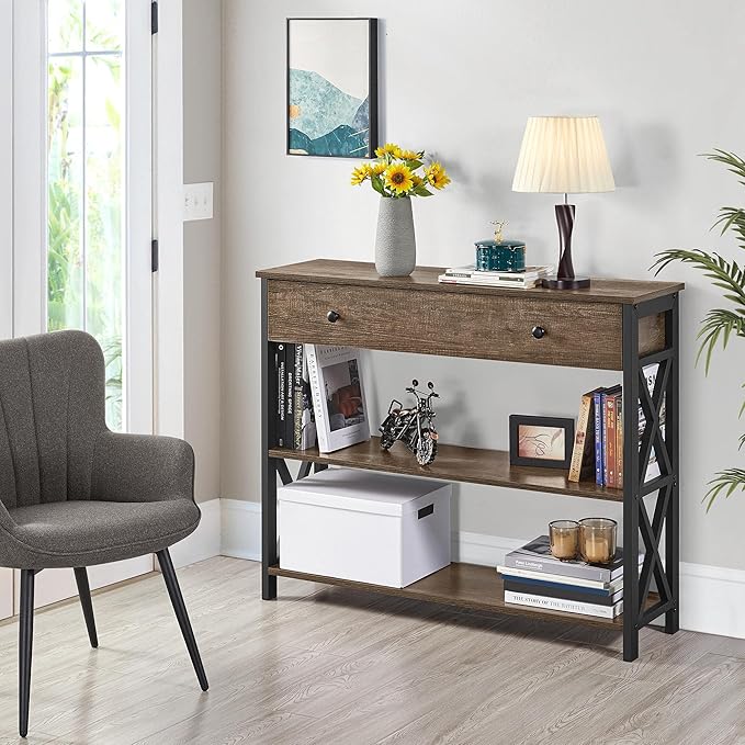 Console Table with Drawer