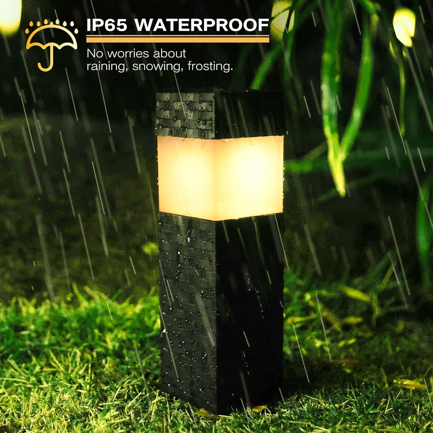 Pack Of 8 Solar Pathway Lights