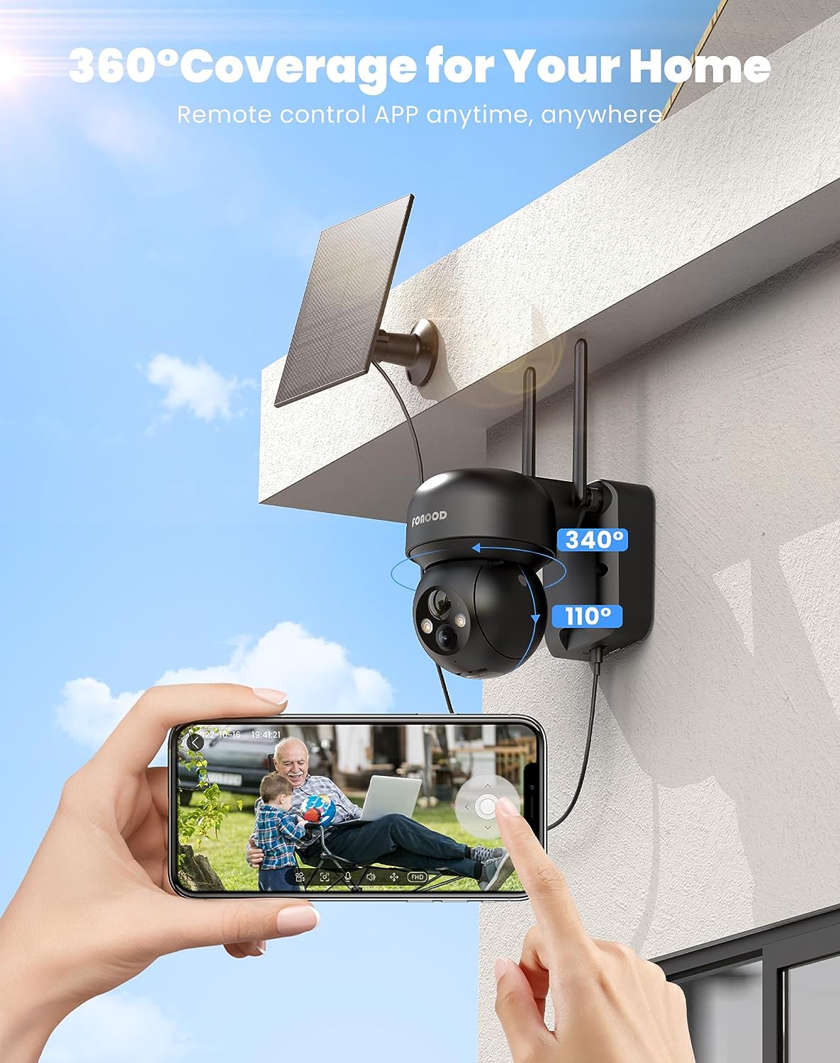 2K Security Wireless Camera