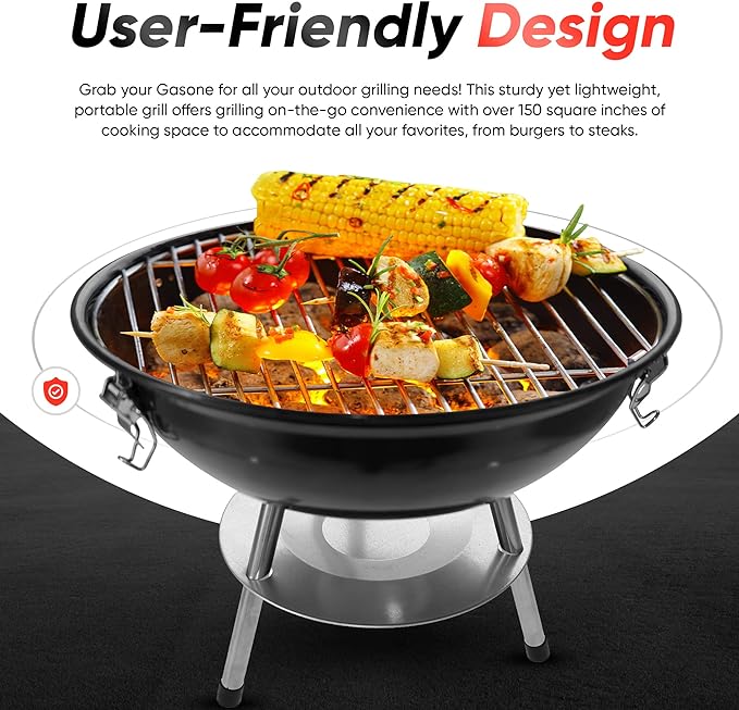 14-inch Portable Barbecue Grill