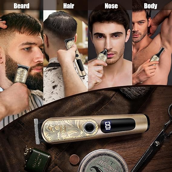 Beard Trimmer for Men with Charging Stand