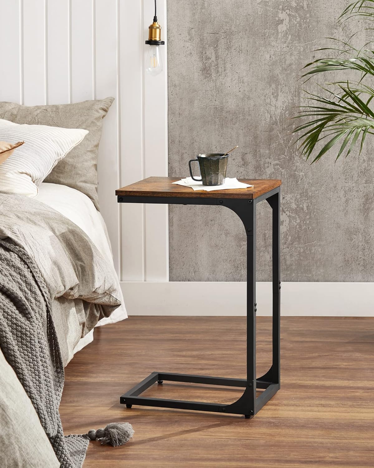 C-Shaped End Table