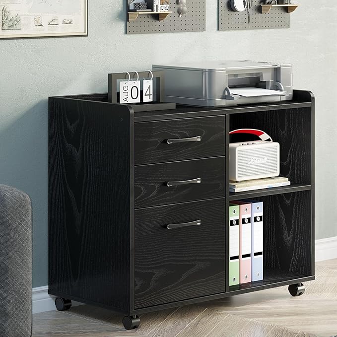 3-Drawers File Cabinet