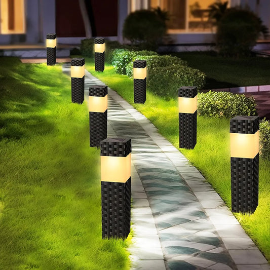 Pack Of 8 Solar Pathway Lights