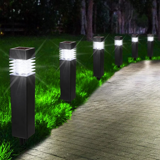 Pack Of 6 Solar Pathway Lights