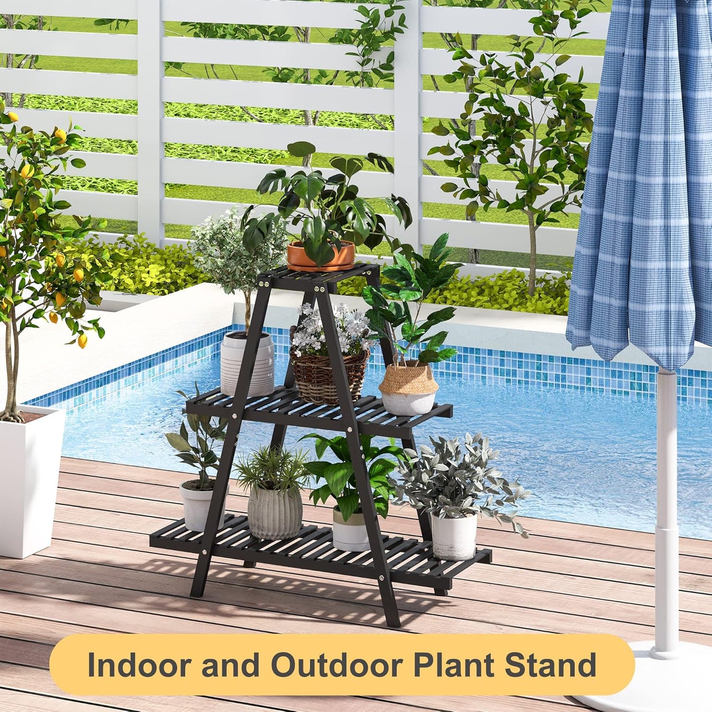 3 Tier 8 Potted Plant Stand