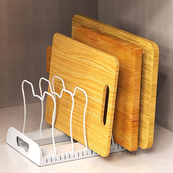 7 Compartments Adjustable Pan Rack